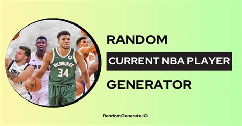 current nba player generator.